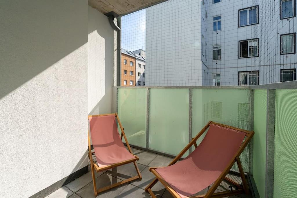 Sunny 1Br Home With Balcony By Hm Wien Exteriör bild